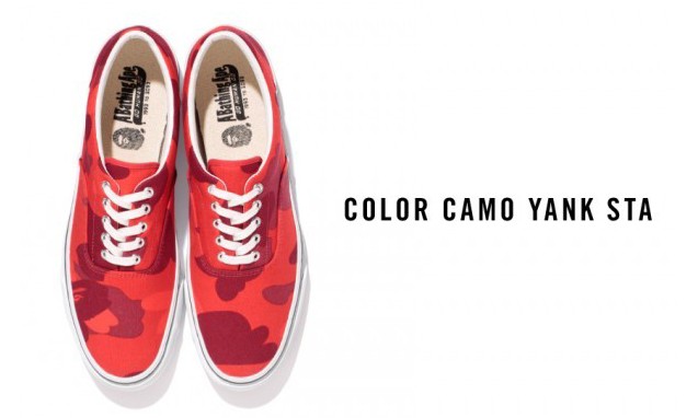 A BATHING APE® COLOR CAMO YANK STA 全新鞋款